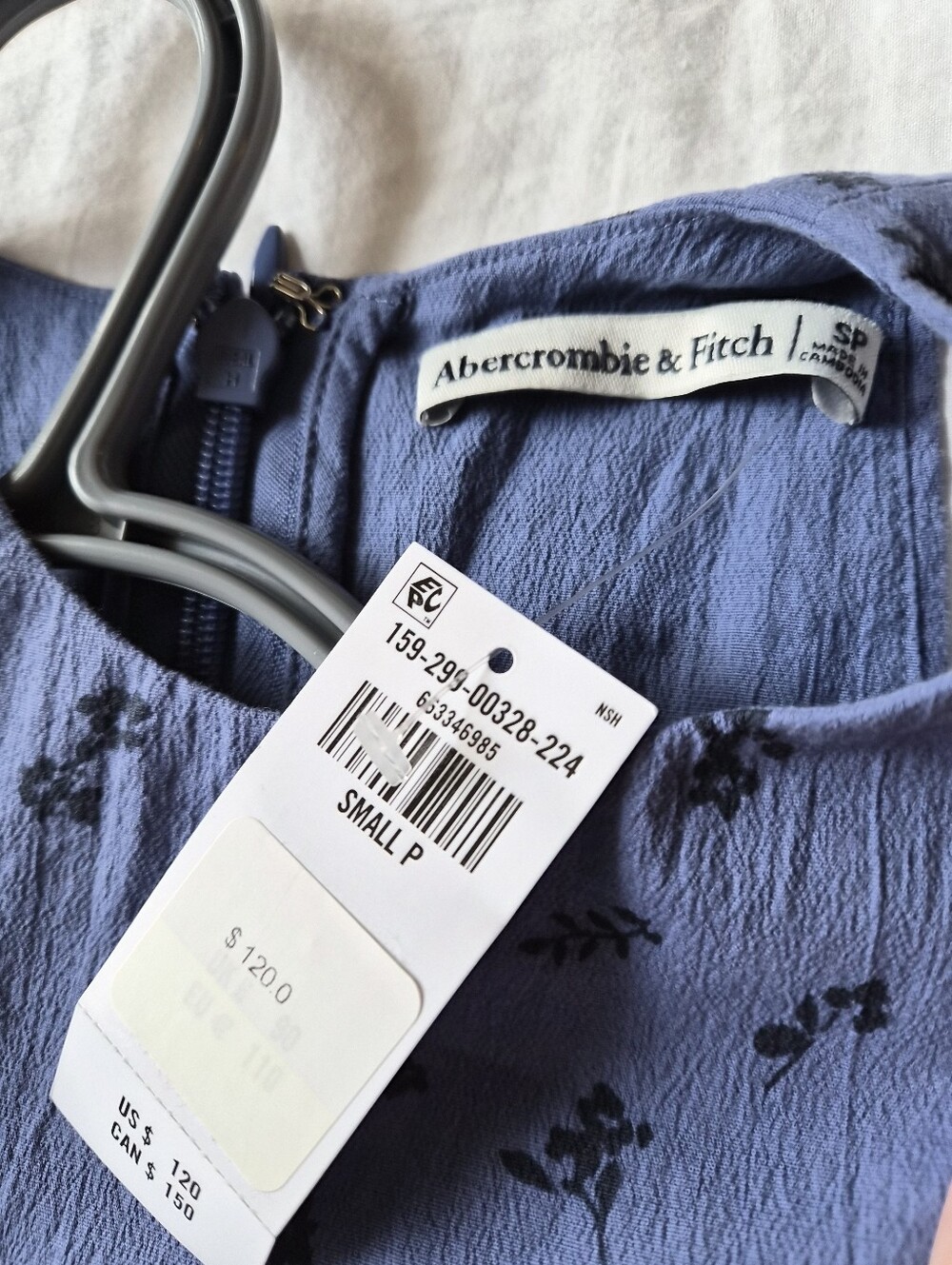 Abercrombie & Fitch High Neck Drop Waist Dress - Picture 4 of 5